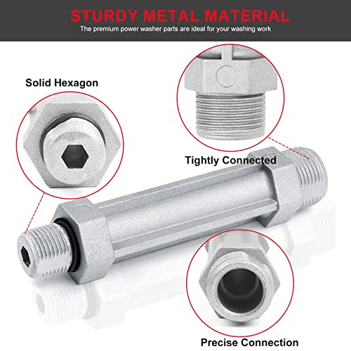 UTNVBTR Pressure Washer Parts,Outlet Tube Replacement 201497GS 190589GS 190634GS for Craftsman Power Washer Parts, Compatible With Briggs & Stratton & Troy-Bilt RMW2.2G24 Pressure Washer Pump - Image 4