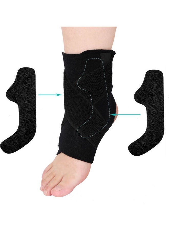 NIBEMINENT - Ankle Support Brace Stabilization With PE Board Splint Adjustable Compression - Image 1
