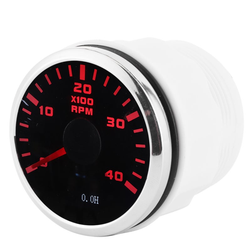 Digital Tachometer Gauge IP67 Waterproof High-Precision RPM Gauge - Stepping Motor Driven LCD Hour Meter for Automotive, Yacht, Construction Machinery Modifications - Image 3