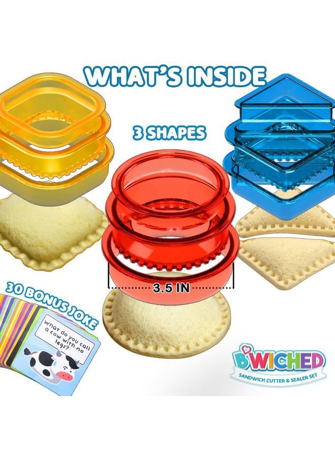 Savoychef Sandwich Cutter and Sealer - Decruster Sandwich Maker - Cut and Seal - Great for Lunchbox and Bento Box - Boys and Girls Kids Lunch - Sandwich Cutters for Kids - Image 2
