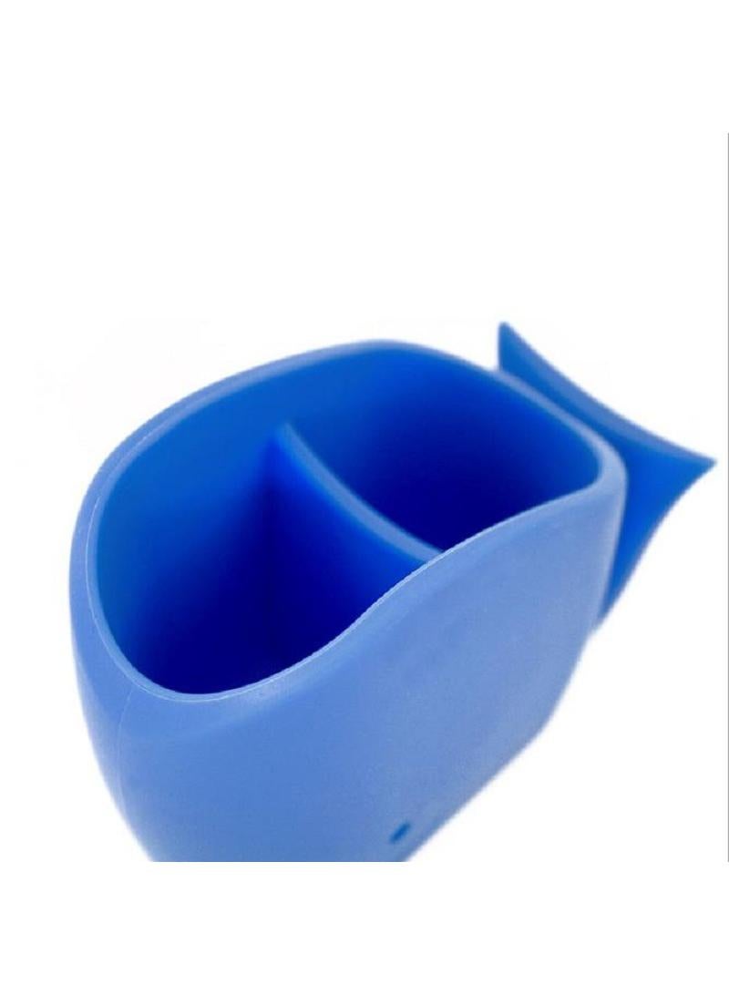 General Multi Functional Cartoon Silicone Whale Toothbrush Holder For Kid  - Image 2