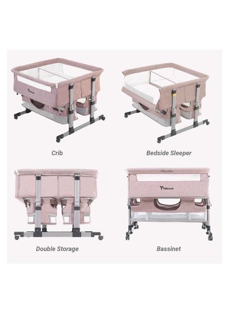 Baby Twin Bed Side With Horizontal Adjustment - Fellow - Ivory - pzsku/Z81A97EAB40A477C9E47AZ/45/_/1685943852/06bb452a-c047-4534-ad16-8a6a2d3c38b3