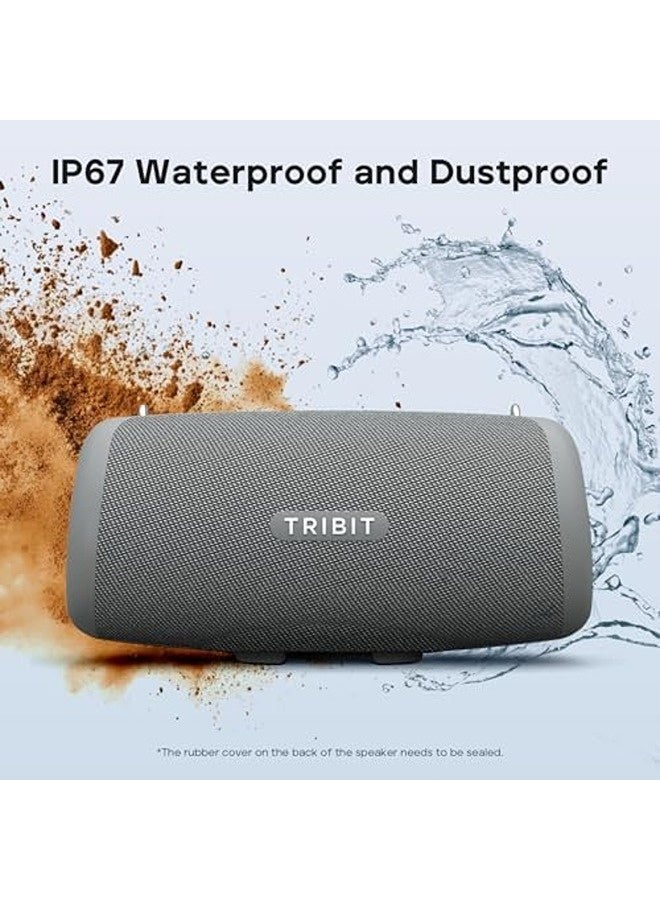 تريبيت سماعة بلوتوث StormBox Lava | صوت قوي بقدرة 80 واط، تقنية XBass، تشغيل حتى 24 ساعة، مقاومة للماء والغبار بمعيار IP67، بلوتوث 5.4، إعدادات EQ مخصصة، دعم الاقتران بتقنية TWS، ميكروفون مدمج - Image 4