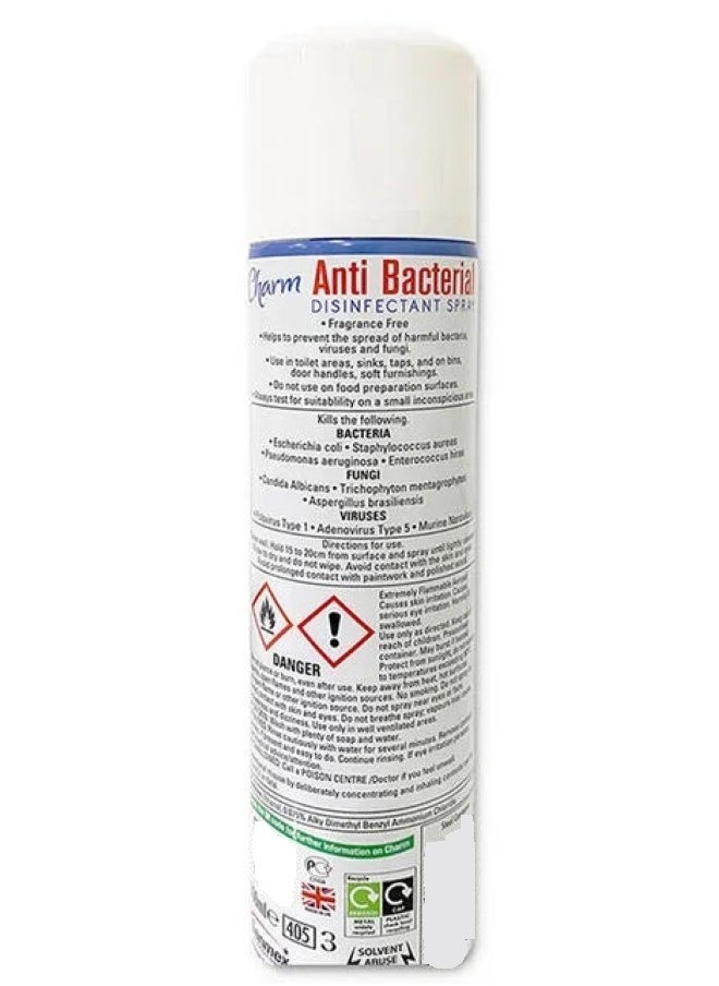 CHARMM - Antibacterial Disinfectant Spray 300 ML - Image 1