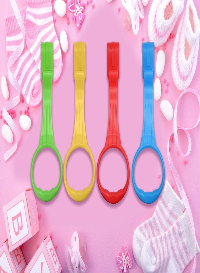 FOORAINDA Baby Pull Up Ring 8 Pack Babies Stand Up Learn to Walk Assistant Handle for Baby Playpen and Crib - Image 2