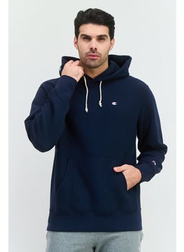 Champion Men Sportswear Fit Long Sleeve Outdoor Sweatshirts, Navy  - Image 1