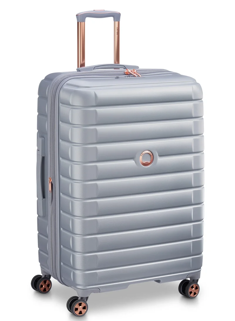 DELSEY Paris Helium Shadow 5.0 82cm Hardcase 4 Double Wheel Check-In Luggage Trolley Platinum - 00287881911