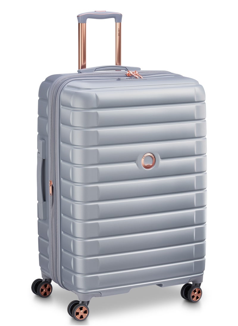 DELSEY Paris Helium Shadow 5.0 82cm Hardcase 4 Double Wheel Check-In Luggage Trolley Platinum - 00287881911  - Image 2