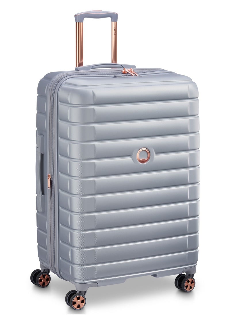 DELSEY Paris - Helium Shadow 5.0 82cm Hardcase 4 Double Wheel Check-In Luggage Trolley Platinum - 00287881911 - Image 1