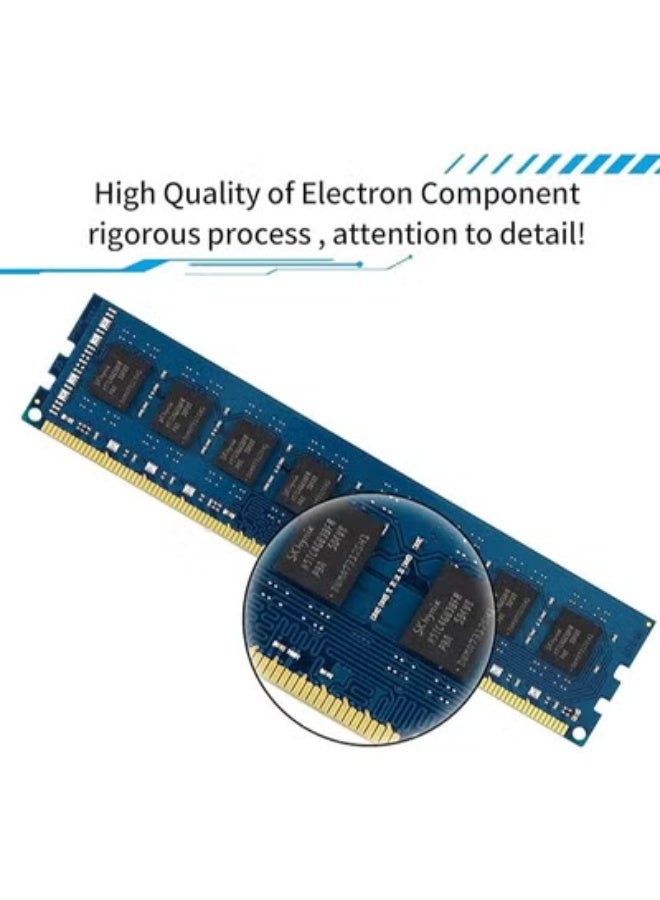 DDR3L Desktop RAM Kit 16GB (2x8GB) 1600MHz PC3L-12800 Dual Rank 2Rx8 240-Pin 1.35V/1.5V DIMM High Performance Memory Module Upgrade - Image 2