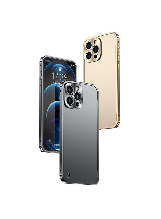 Zaboon Case For iPhone 12 Pro Max Metal Frame Frosted Case - Image 3