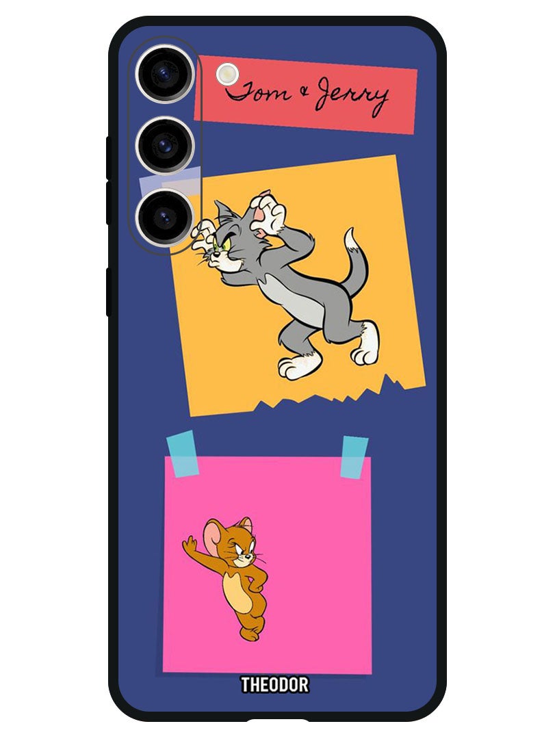 Theodor Protective Case Anti Scratch Shock Proof Bumper Cover For Samsung Galaxy S23 FE Tom & Jerry - Image 1