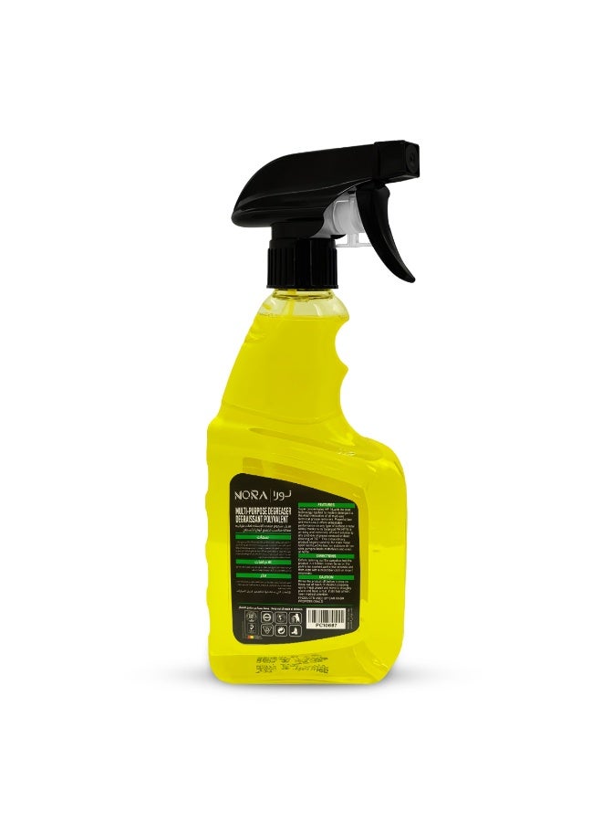 NORA N-252 Car Care Multi-Purpose Degreaser 500ml, High Performance Degraissant Polyvalent, Super Concentrated HP 16 Grease Remover for Cars, Motorcycles, Boats, Garage Tools, Home Kitchen & Laundry - Image 2