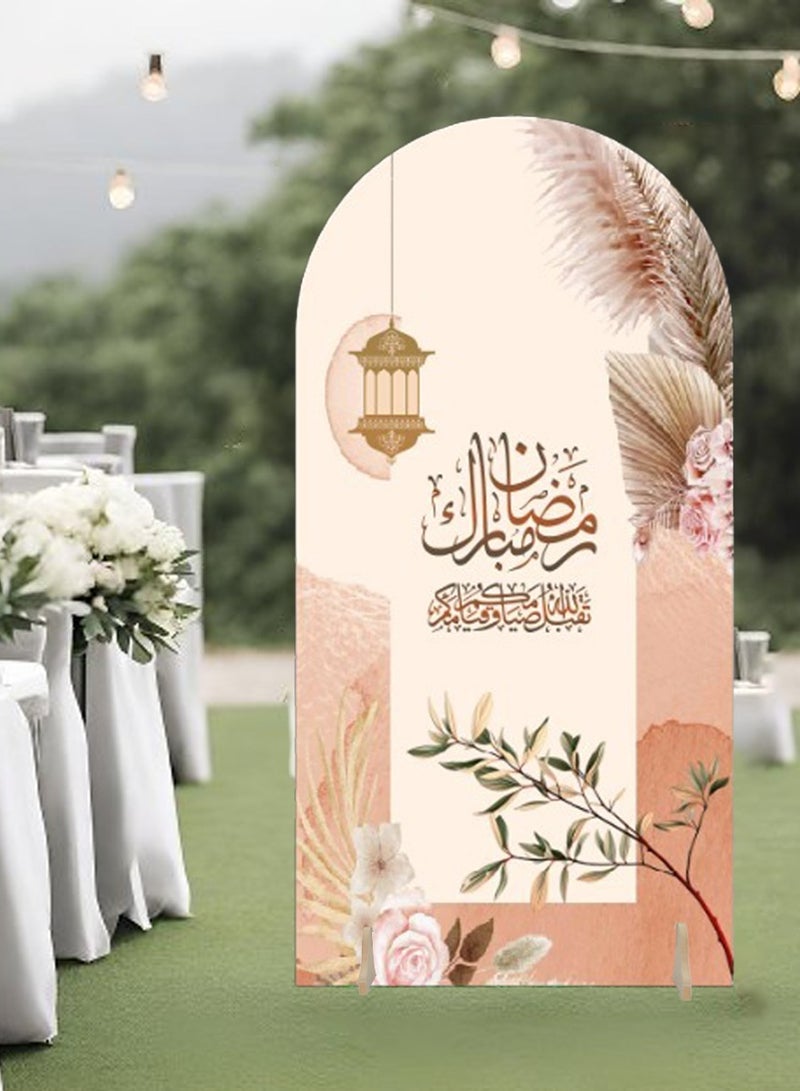 QUTOOB Home Decorations - Ramadan Decor Ramadan Wallpapers - Ramadan and Eid Decorations - Decoration Art and Wall Paper Decoration Stand For Reception, for Welcoming , for a Cozy and Inviting Atmosphere - Image 3