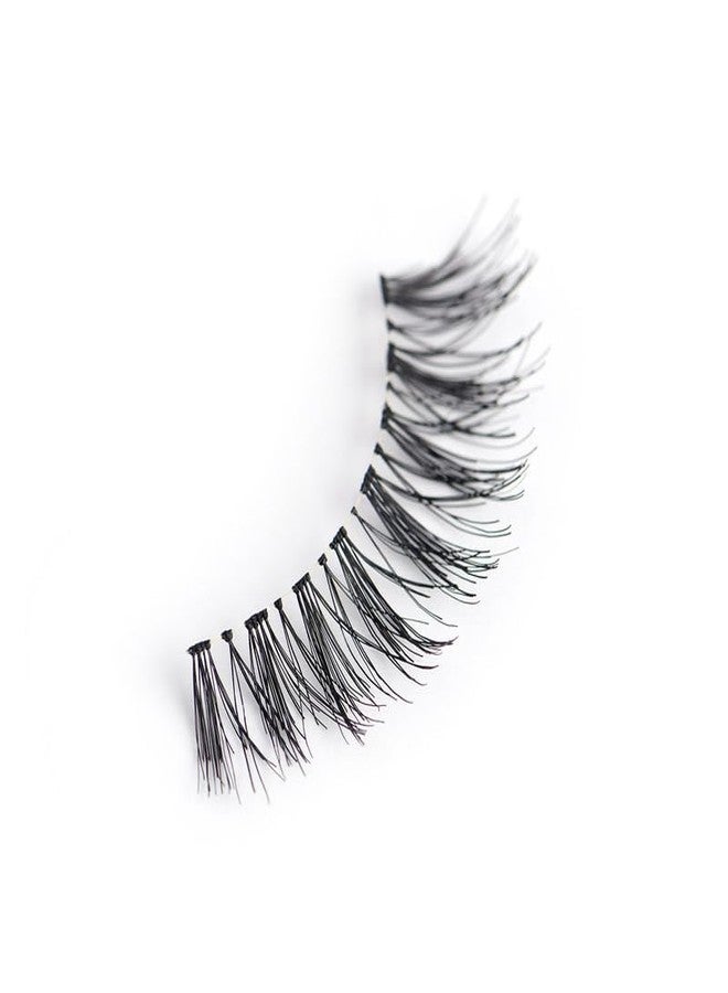Uroparis PRO 2 Eyelashes for Women - Handmade Eye Lashes | Lightweight False Lashes with Premium Virgin Hair | Invisible Band | For Glam Look & Enhance Beauty (Black) - 1 Pair - Image 4