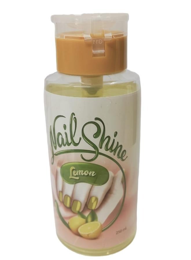 Shine Nail Shine Lemon Polish Remover 250 Ml  - Image 1