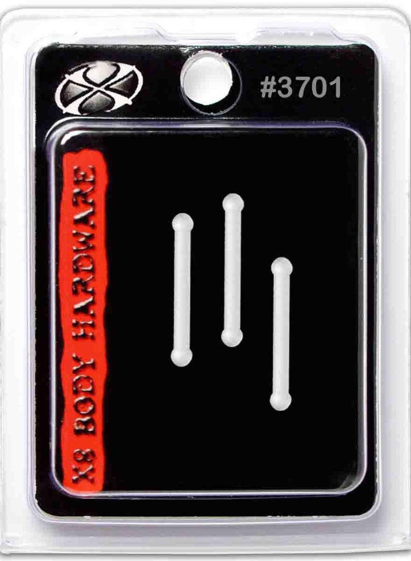 إكس 8 بودي هاردوير مثبِّت حاجب العين فضي 3 قطع تستخدم لاغلاق الفتحة وقت الحاجة سماكة 18جي - Image 1