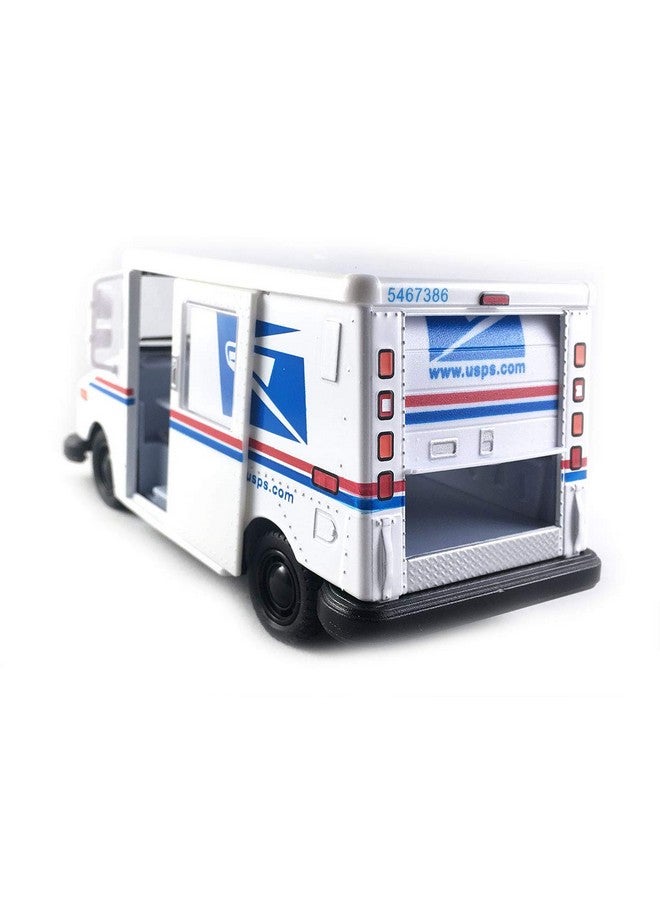 KinsFun شاحنة خدمة البريد الأمريكية المصنوعة من الصب 5 بوصة USPS LLV مقياس 1:36 - Image 3