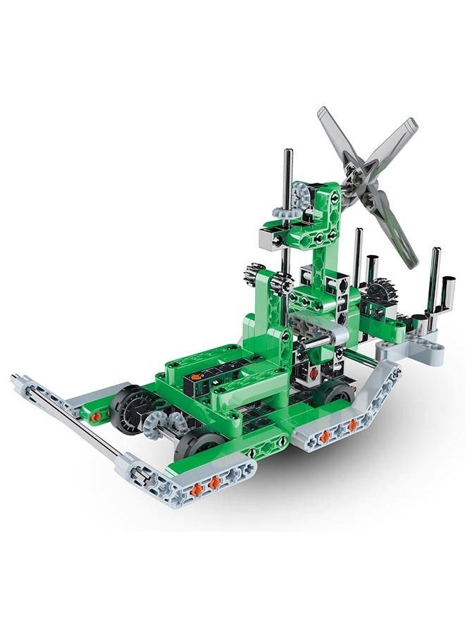 Clementoni - Clementoni Mechanics Lab Helicopters And Planes  It Is An Educational Game That Helps Focus, Creativityand To Have Fun And Install Things And Easy To Disassemble - Image 1