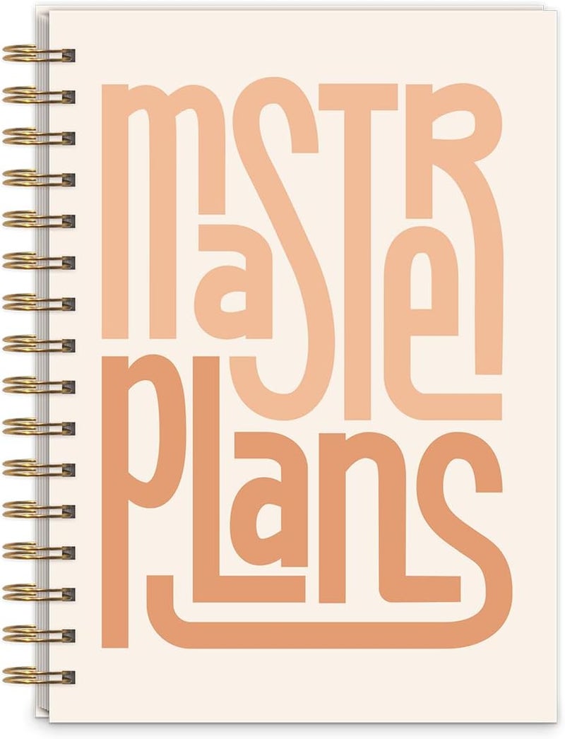 Lady Jayne , Hardcover Spiral Journals, Aesthetic Notebooks - 250 Lined Pages, 6.75" x 8" - Image 1