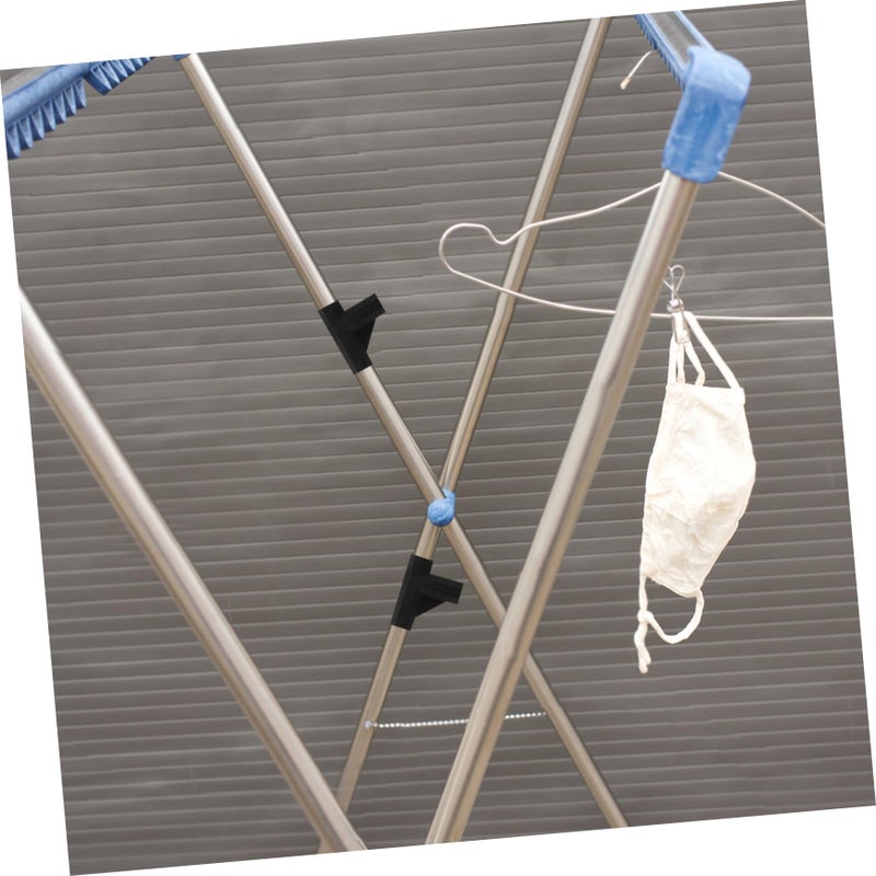 50 Pcs Nylon Tee Joint Valve Core Tool Kit Black for Camping Outdoor Travel Storage Rack - Image 5