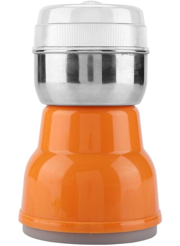 دينكس مطحنة قهوة وتوابل كهربائية من دينكس، 12 فولت، محرك 120 واط مع شفرات من الستانلس ستيل، سعة 80 غرام، متعددة الأغراض للسفر لحبوب القهوة والأعشاب والمكسرات والبذور والتوابل - Image 1