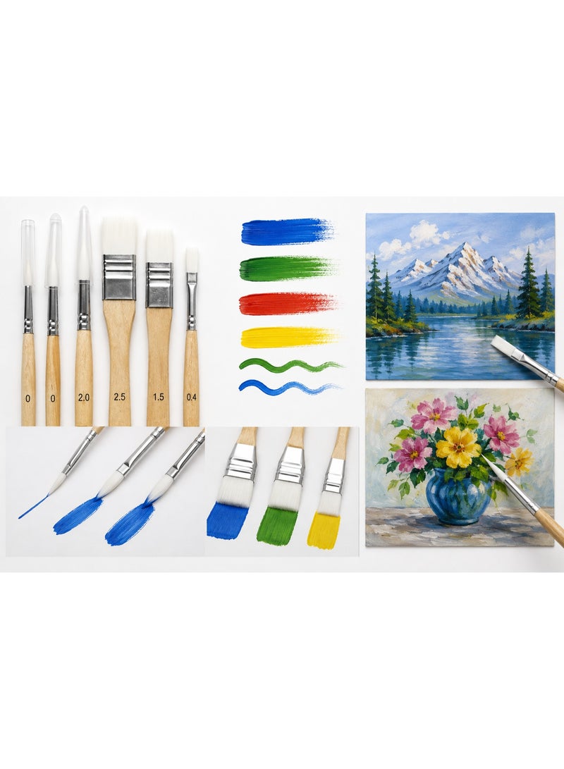 Artist Paint Brush Set for Watercolor Acrylic Fine Art Drawing - Image 3