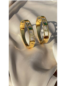 Shine with a Touch of Elegance with Our Unique Gold Bangles! Luxurious Design for Every Taste AA