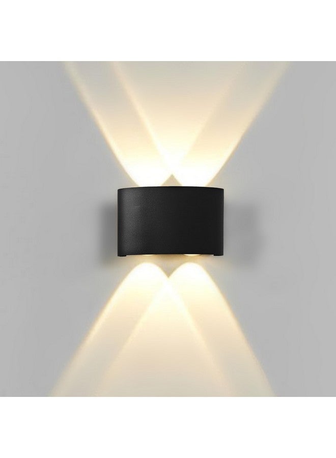 Gesto 4W Waterproof Led Wall Light for Home Decoration - Up Down 2-Way LED Wall Lamp | IP65 Outdoor Fancy Wall Lights for Balcony,Gate,Elevation,Garden,Patio | Decorative Wall Mount Light -Pack of 1 - Image 1