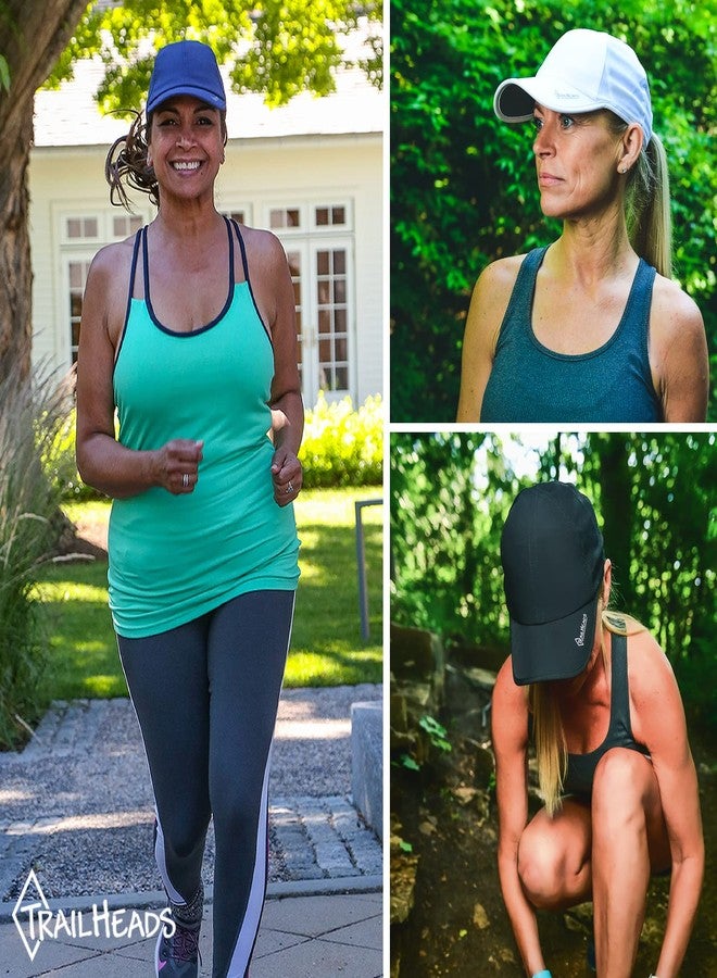 TrailHeads UV Protection Running Hats for Women, 50+ UPF - Summer Hats for Women Baseball Cap - Tennis, Golf, Gym, Workout - Image 5