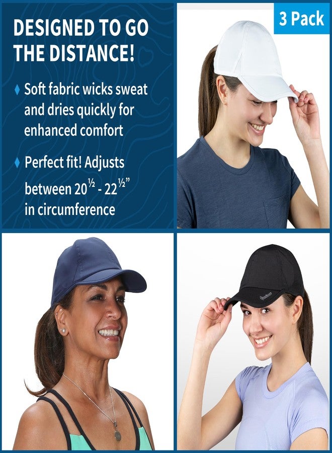 TrailHeads UV Protection Running Hats for Women, 50+ UPF - Summer Hats for Women Baseball Cap - Tennis, Golf, Gym, Workout - Image 2