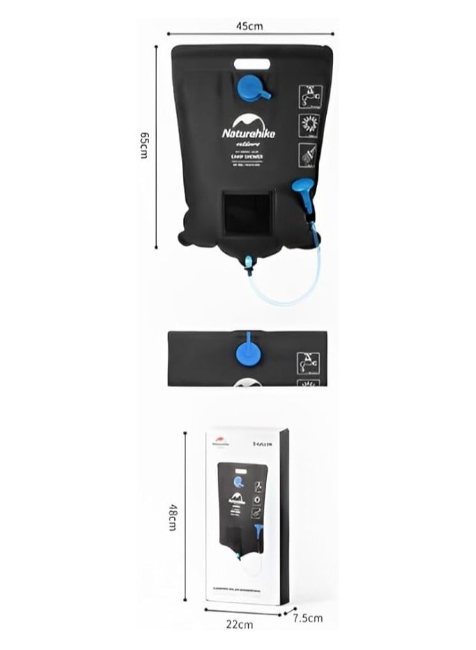 Naturehike Dawn Bath Outdoor Solar Shower - Image 3