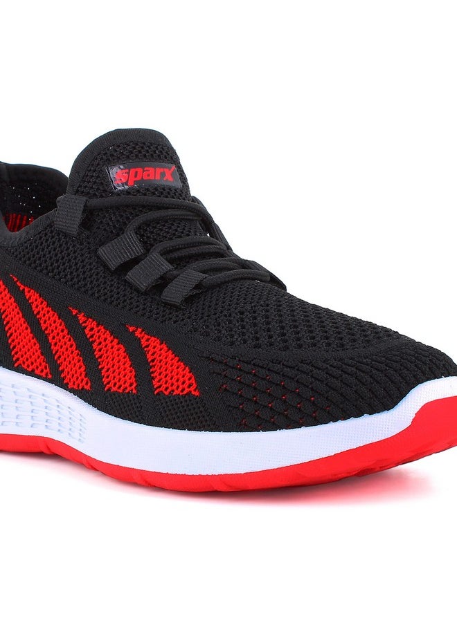 sparx - Sparx Womens SD0183L BlackRed Running Shoe - 6 UK (SD0183LBKRD0006) - Image 1