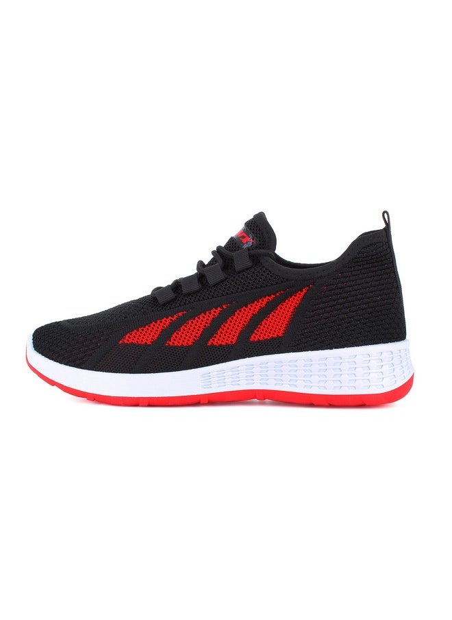 sparx - Sparx Womens SD0183L BlackRed Running Shoe - 6 UK (SD0183LBKRD0006) - Image 1