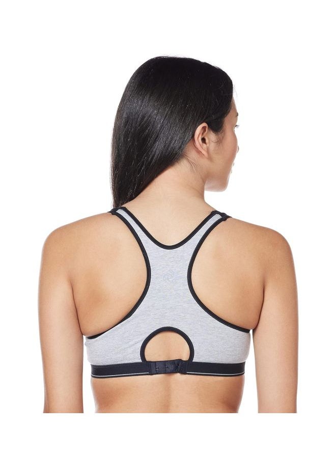 JOCKEY - Jockey 1378 Women Wire free Padded Super Combed Cotton Elastane Stretch Full Coverage Racer Back Active Bra with Stay Fresh and Moisture Move Treatment - Image 1