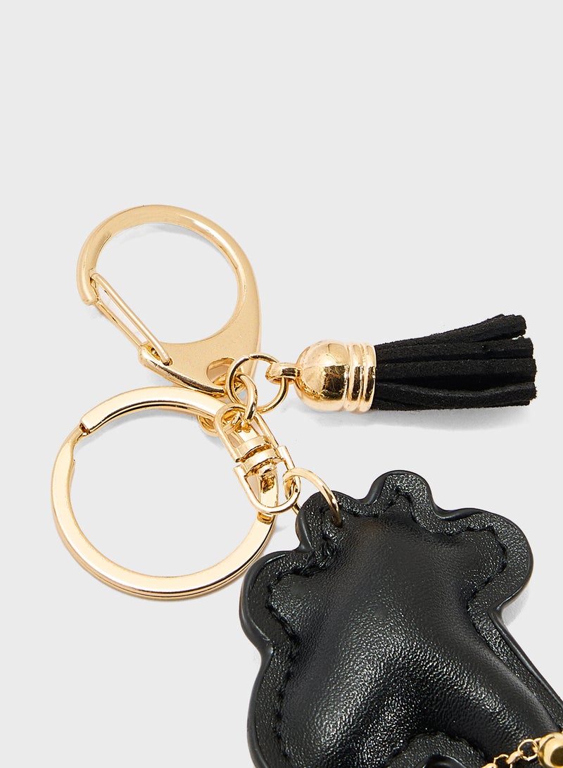 Ginger Charmaroo Giraffe Bag Charm  - Image 4