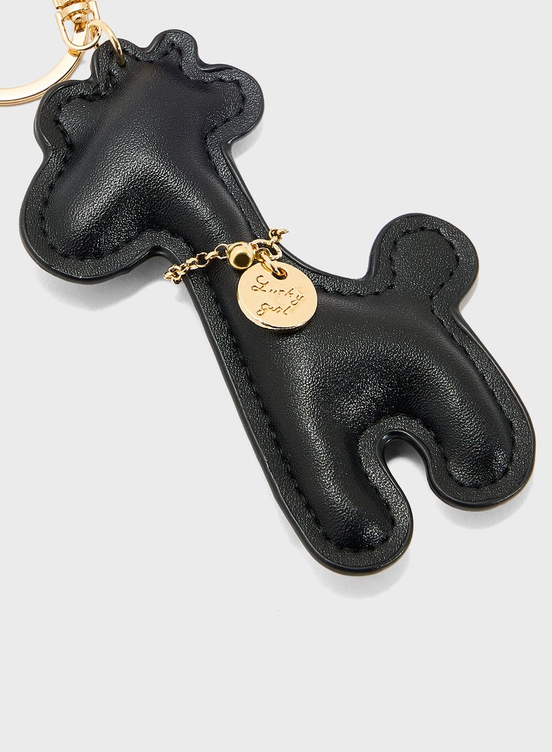 Ginger Charmaroo Giraffe Bag Charm  - Image 3