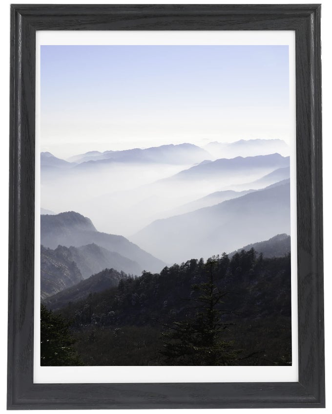 12X16 PICTURE FRAME BACK DISPLAY PICTURES 11X14 WITH MAT ARC ULTRA EDGE WOOD POSTER FRAMES1 PACK