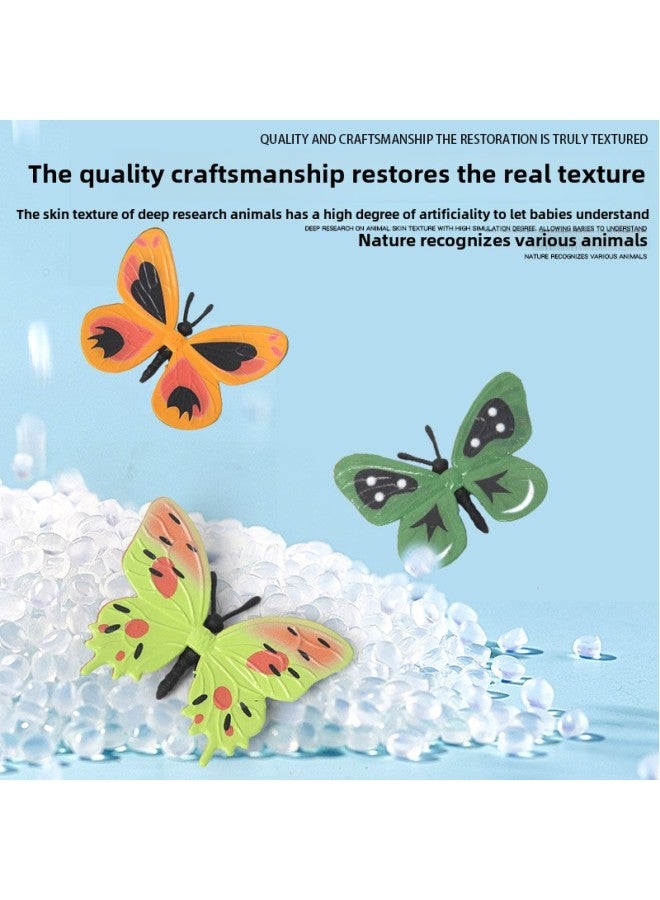 Simulation Insect Model Toy Butterfly Insect Simulation Model Children's Toys Wholesale-color:D070-12 Caterpillar  - Image 3