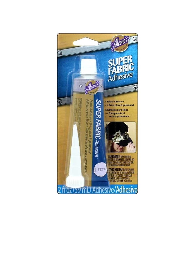 Aleene's Platinum Bond Adhesive Super Fabric 2oz - Image 2