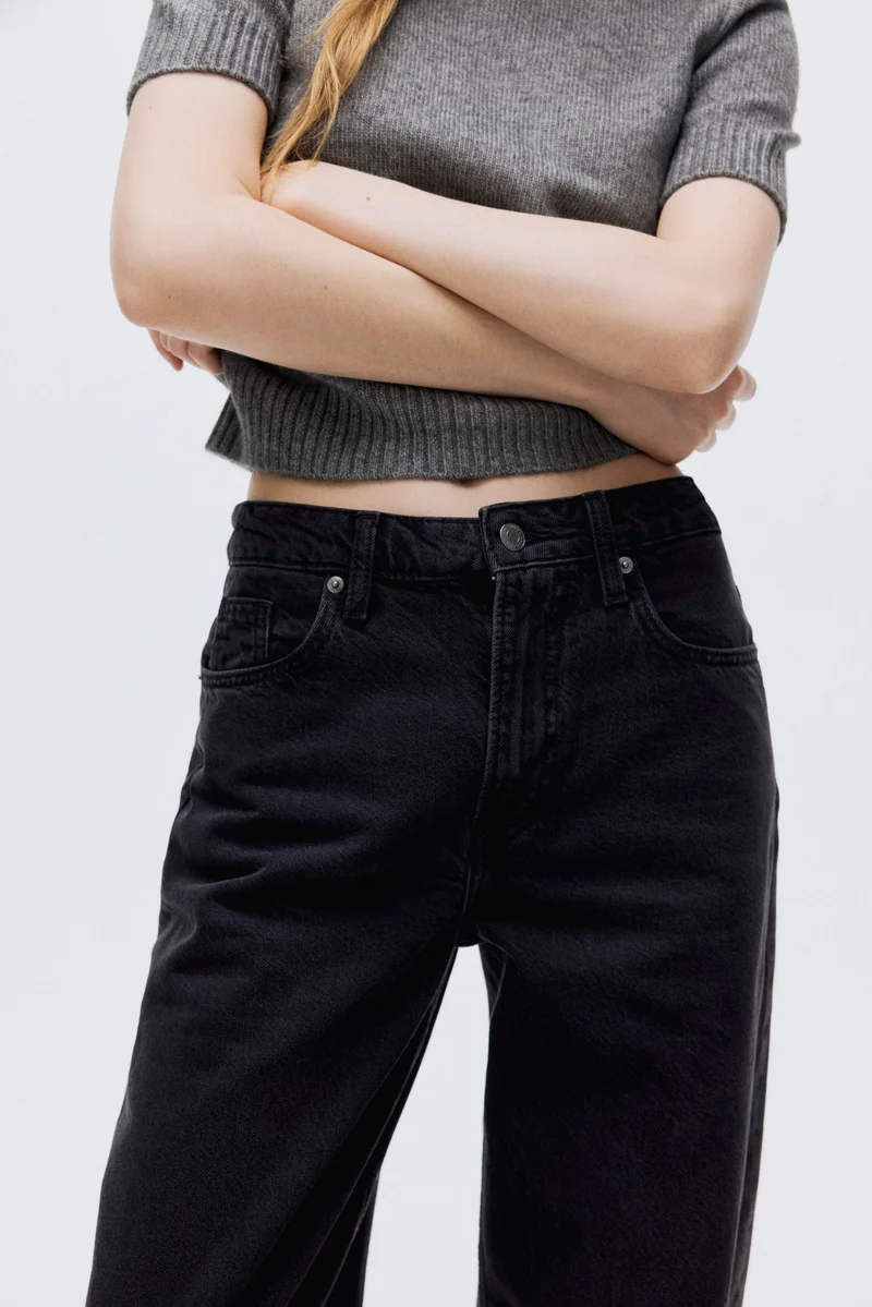 H&M Baggy High Jeans