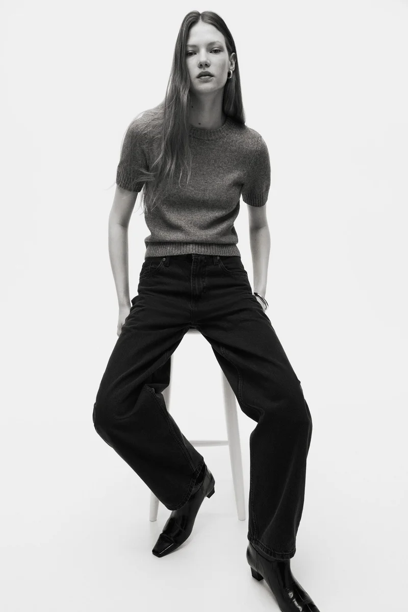 H&M Baggy High Jeans