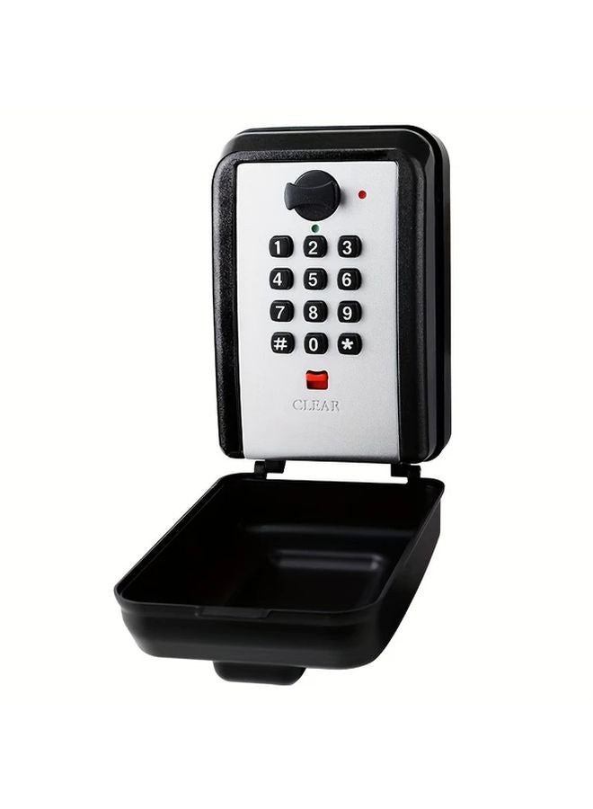 Large Capacity Mechanical Button Rainproof Wall Mounted Key Storage Box - Image 1
