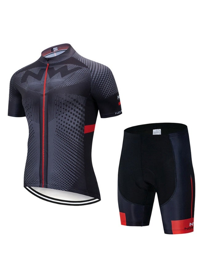KUYING Summer Short Sleeved Cycling Suit Set  - Image 1