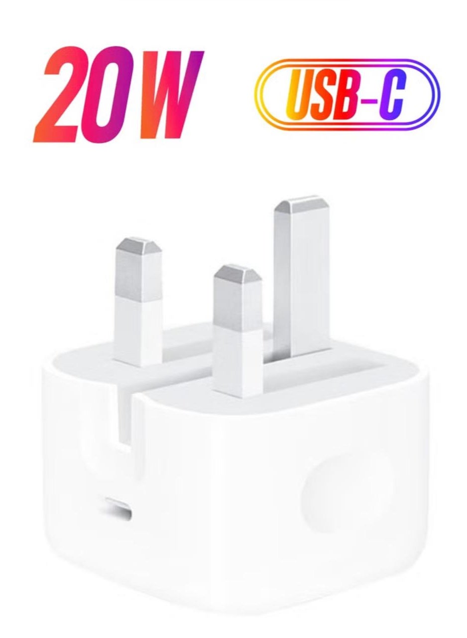 NovaTrends 20W Fast Charger | USB C Wall Fast Charger Compatible with iPhone 15/14/14 Pro/14 Pro Max/13/12/SE2020/11/XR/XS Max/X/iPad