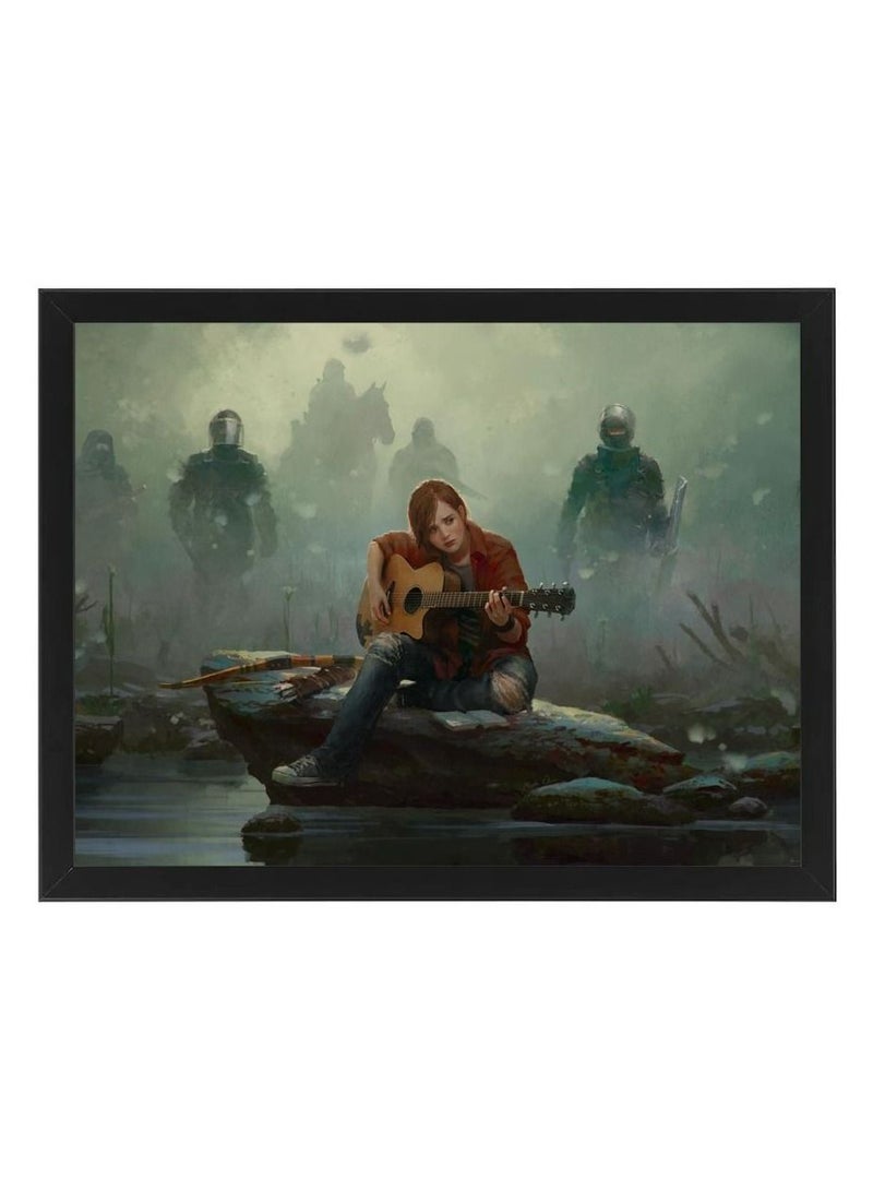 RKN إطار ملصق فن الجدران الرقمي إيلي (آخرنا) 21X30 سم - Image 1