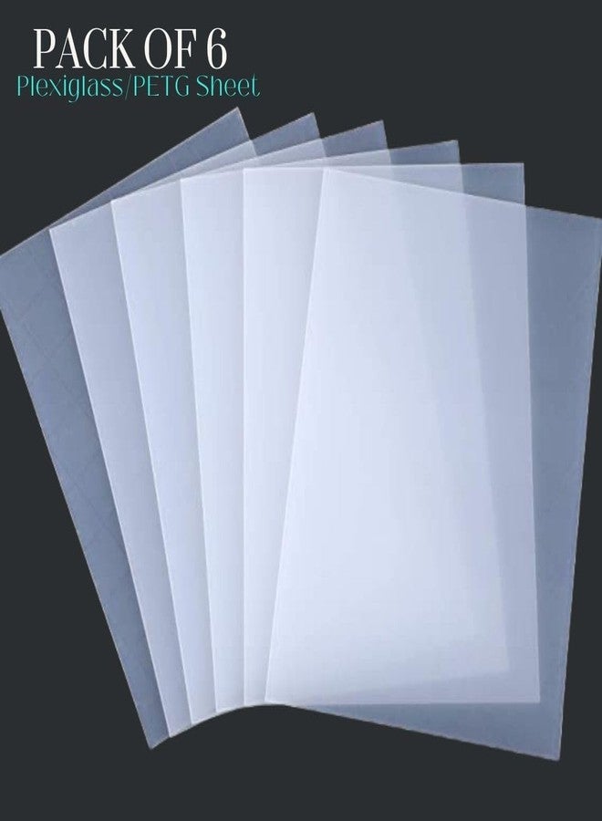 UNIXAA PETG/Plexiglass Transparent Sheet With Double Sided Peel Of Films For Photo Frame, Cricut Cutting, Crafting Projects & Etc (0.5 Micron) (A3 SIZE) - Image 4