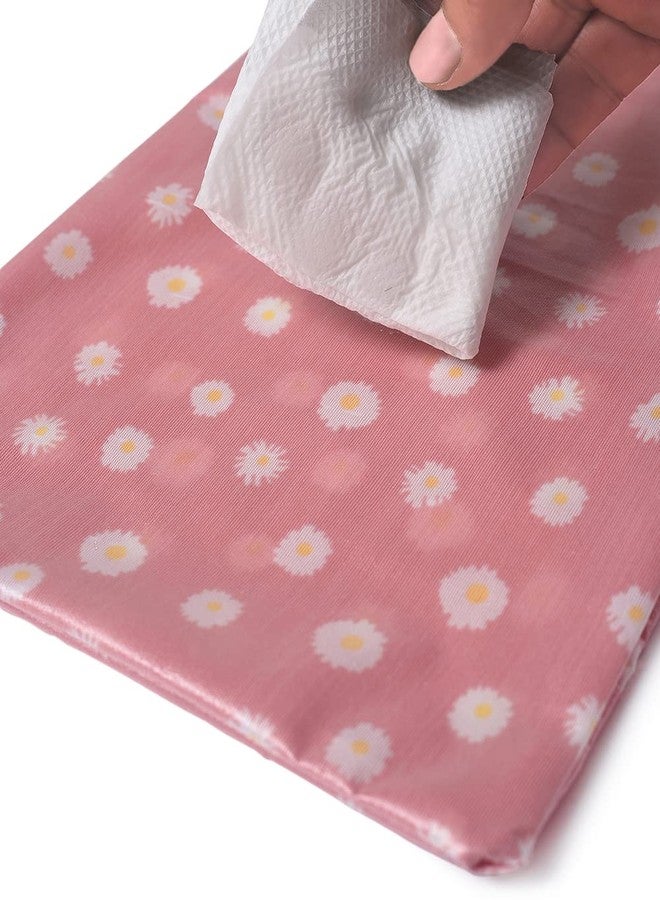 Mi Arcus Waterproof & Reusable Wet Bag with Zipper Closure for Carrying Wet Baby Innerwear/Briefs and Toiletries – Travel-Friendly, Peach - Image 4