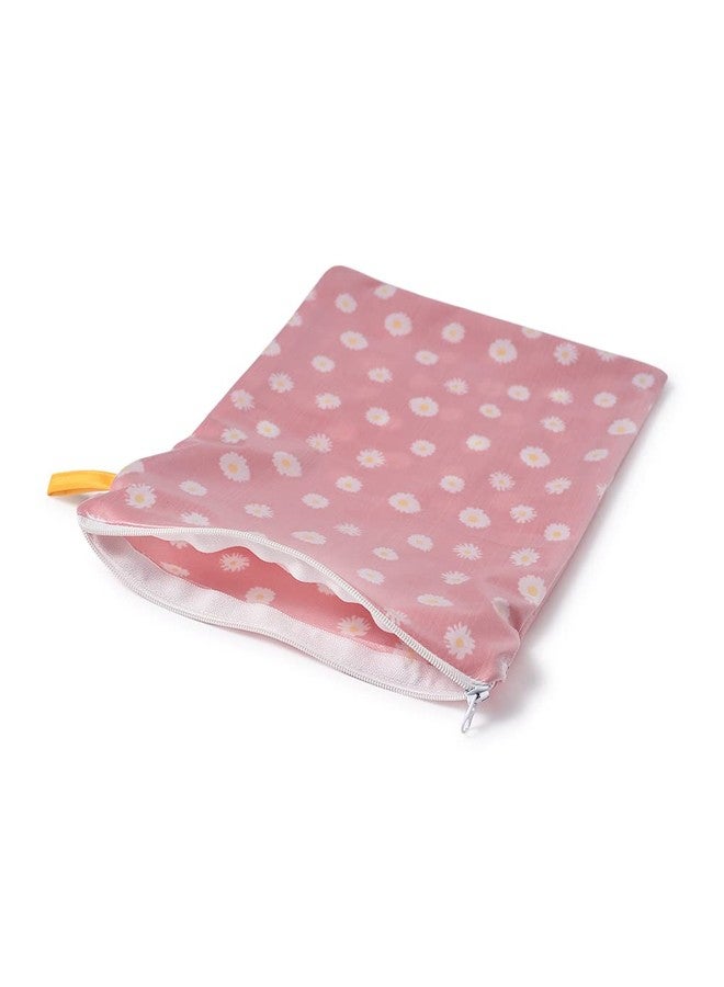 Mi Arcus Waterproof & Reusable Wet Bag with Zipper Closure for Carrying Wet Baby Innerwear/Briefs and Toiletries – Travel-Friendly, Peach - Image 3