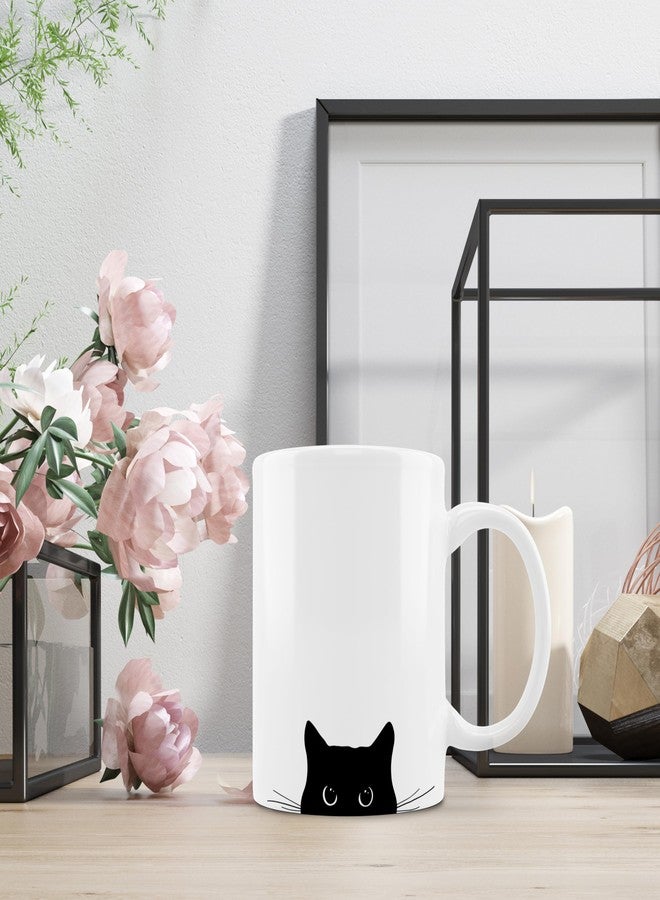 OFlich Black Cat Coffee Mug - Black Cat Gifts, Black Cat Mug, Cat Mugs For Cat Lovers Women, Cat Gifts For Cat Lovers, Cat Gifts For Women Girls, 11oz Ceramic Coffee Mug - Image 2